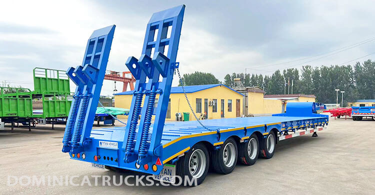 40 Feet Low Bed Trailer for Sale in Dominica Roseau