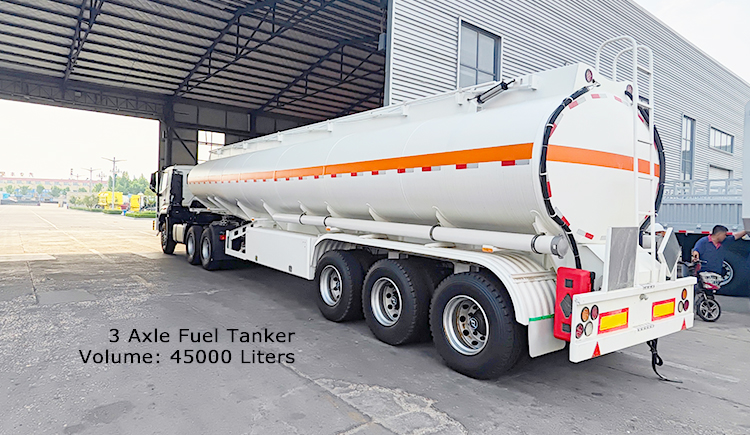 45000L Diesel Tanker Trailer for Sale in Dominica