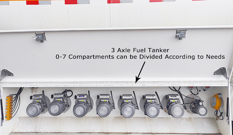 45000L Diesel Tanker Trailer for Sale in Dominica
