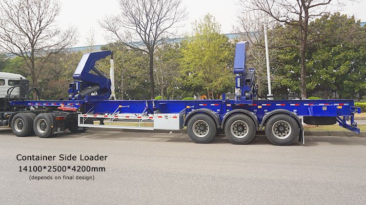 Shipping Container Side Loader Trailer | Side Lifter for Sale in Dominica
