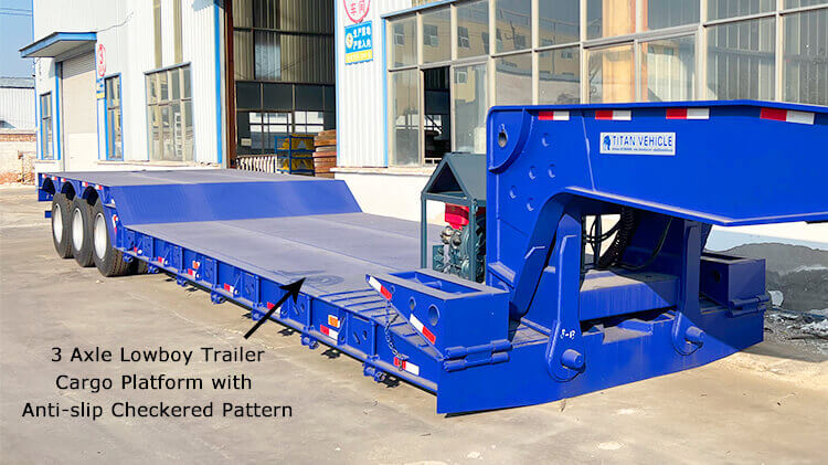 3 Axle Removable Gooseneck Lowboy Trailer for Sale in Dominica