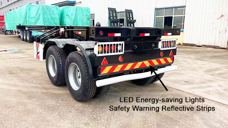 2 Axle 20ft Container Trailer | Container Chassis for Sale in Dominica