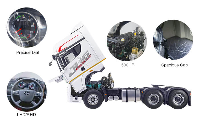 Faw Trucks - Faw Jh6 28.500 Ft 6x4 Tractor Head for Sale in Dominica