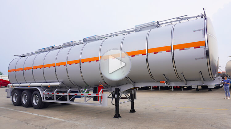 50000 Liters Stainless Steel Fuel Tanker for Sale in Dominica