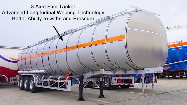 50000 Liters Stainless Steel Fuel Tanker for Sale in Dominica