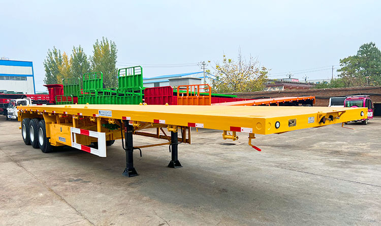 Heavy Duty Flatbed Trailer | 40 Ft Flatbed Trailer for Sale in Dominica