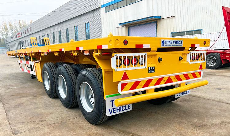 Heavy Duty Flatbed Trailer | 40 Ft Flatbed Trailer for Sale in Dominica