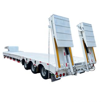 Heavy Duty 3 Axle Low Bed Trailer